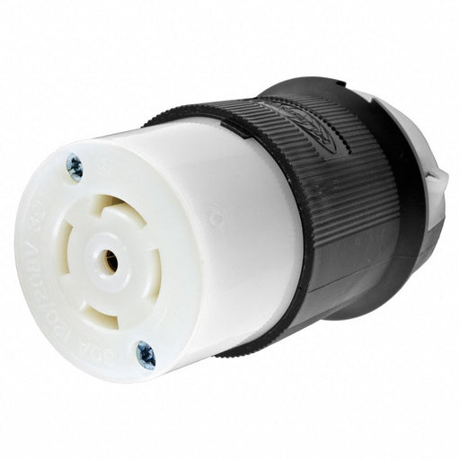 LckCon Strt 30 A Blk White Nyl L21-30R