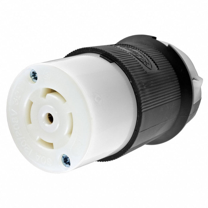 LckCon Strt 30 A Blk White Nyl L21-30R