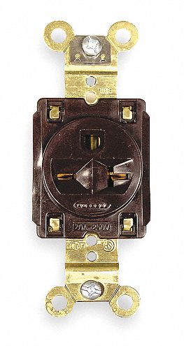 Recept Brown 20 A 2P3W Back Side 1PK