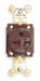 Recept Brown 15 A 2P3W Back Side 1PK