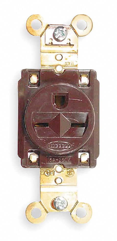 Recept Brown 15 A 2P3W Back Side 1PK