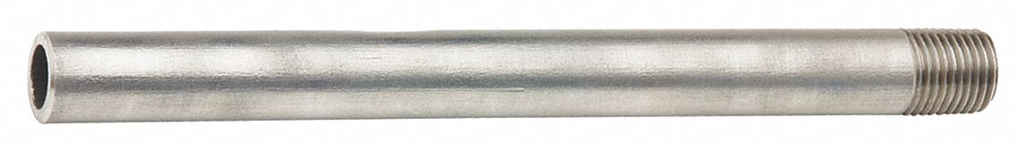 Nipple 1/4 In Thrd at One End 6 In 316