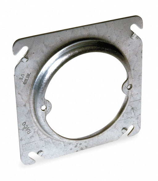 Plaster Ring Silver Flat