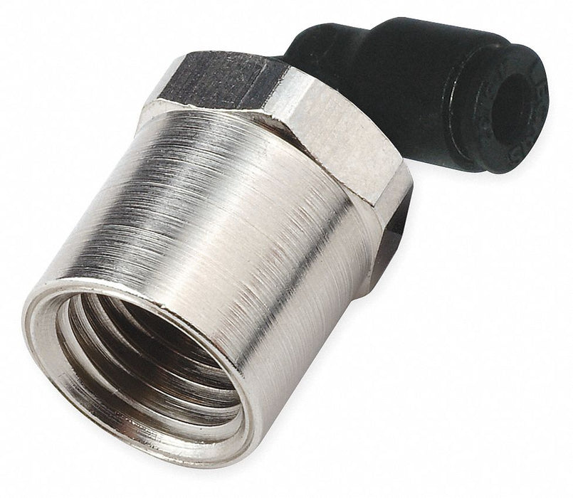 Elbow Nylon Push-Fit3/8 FNPT1/4 PK10