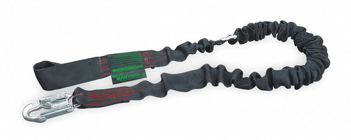 Shock-Absorbing Lanyard Black