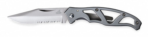 Locking Pocket Knife Serrated 2 1/4 In