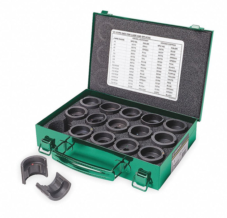 Crimping Die Set U Cu 6 AWG-750 kcmil