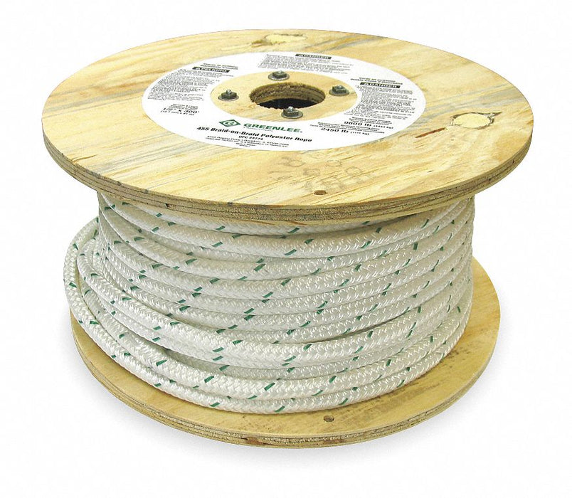 Cable Pulling Rope 10000lb Max Polybraid