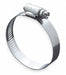 Worm Gear Hose Clamp 1/2 W 3/4 ID PK10
