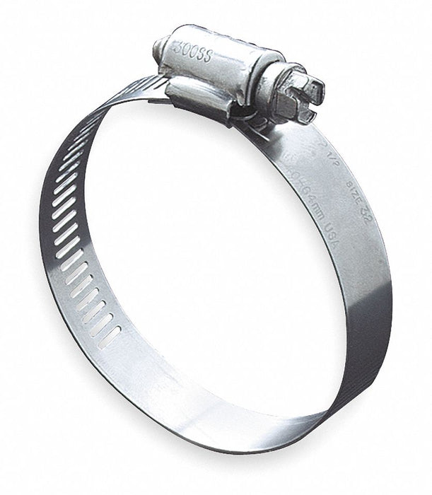 Worm Gear Hose Clamp 1/2 W 3 ID PK10