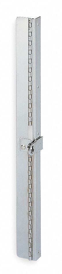 Locking Hinge 1 in Steel Silver