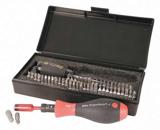 Torque Driver Set 1/4 10 to 50 -lb.