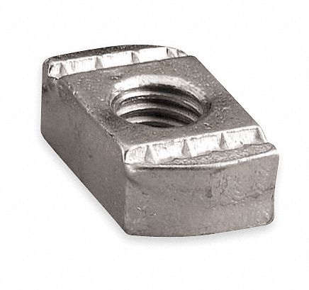 Channel Nut w/o Spring 1/4-20 In Steel