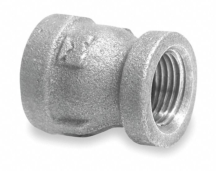 Coupling Malleable Iron 1 1/2 x 1 1/4 in