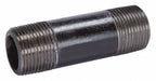 Black Pipe Nipple Threaded 3/4x3-1/2 In