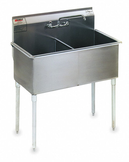 Eagle Util Sink Squar 18inx21inx13-3/4in