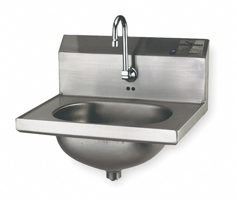 Hand Sink 18.875 x14.75 x12.75 Silver