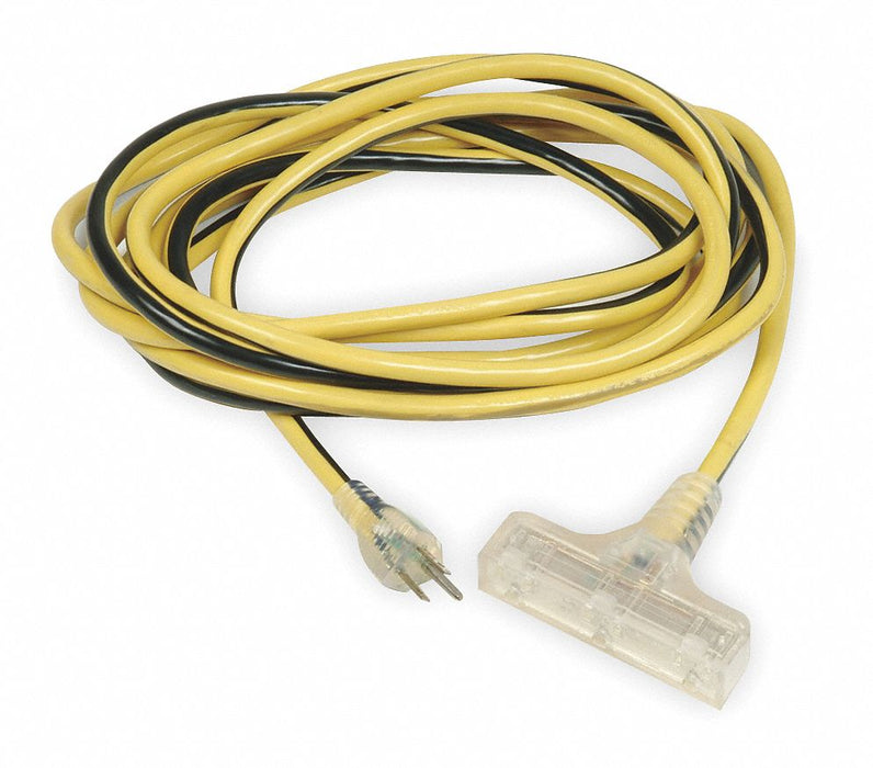 Ltd Ext Crd 50ft 12Ga 15A SJTW Yel/Blk