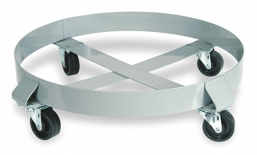 Drum Dolly 55 gal 26.375 in L Gray