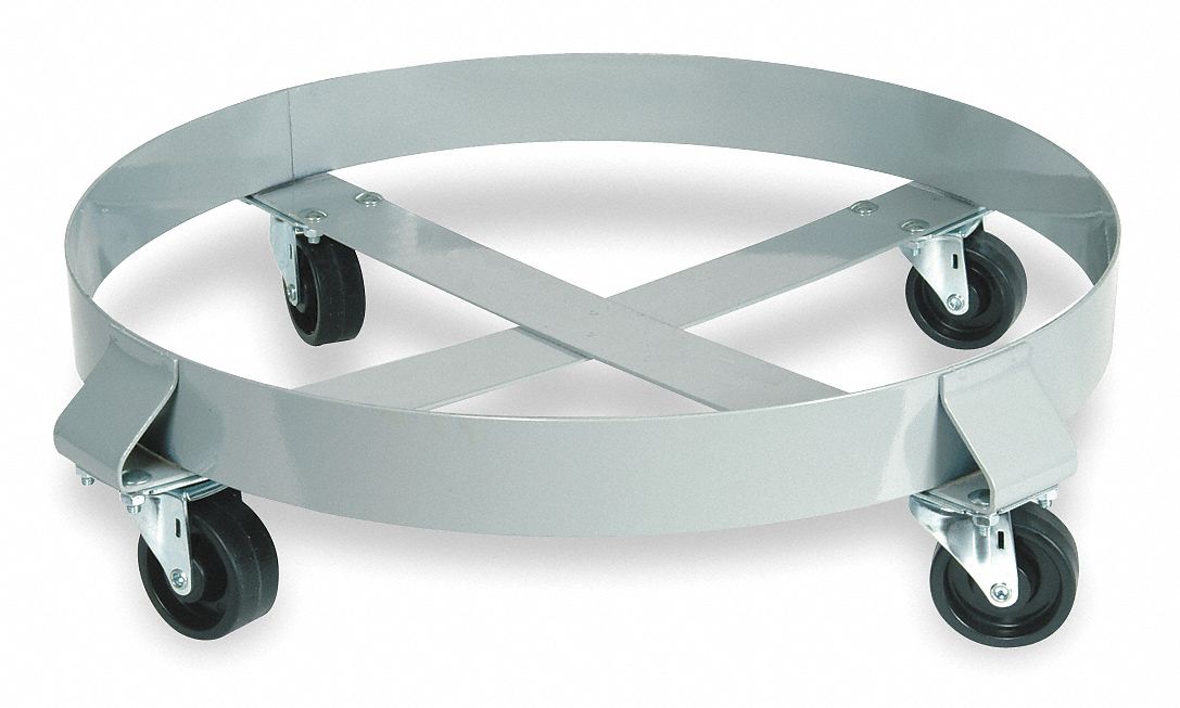Drum Dolly 1000 lb 6-1/2 In H 55 gal.