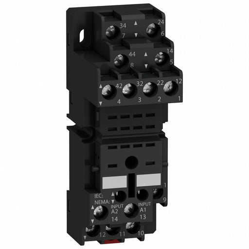 Relay Socket Square 14 Pins 10 A