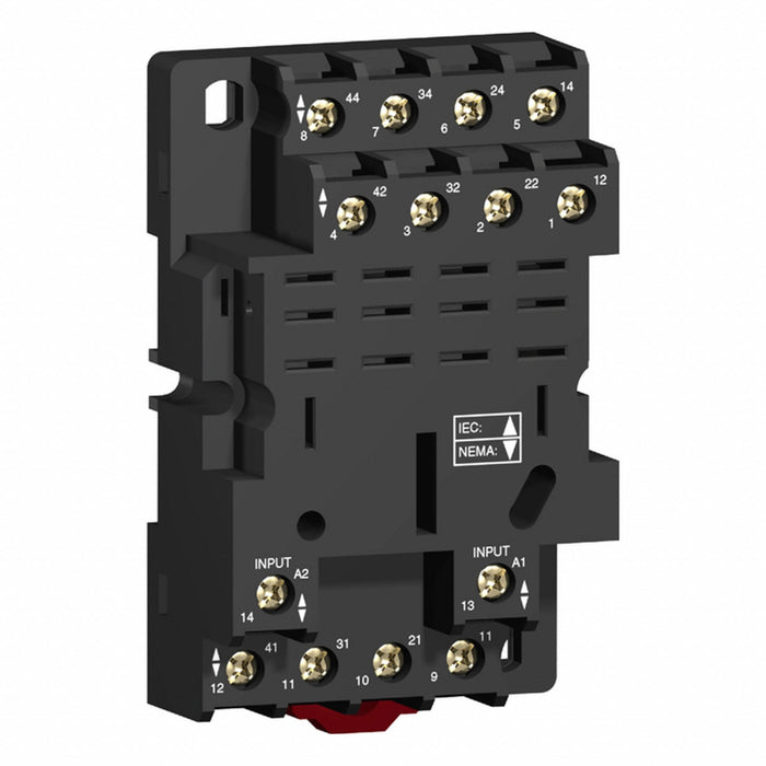 Relay Socket Square 14 Pins 16 A