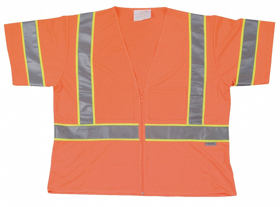 Cool Dry Hi Vis Vest Class 3 3XL Orange