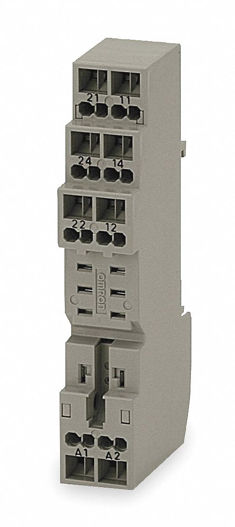 Relay Socket Square 8 Pins 10 A