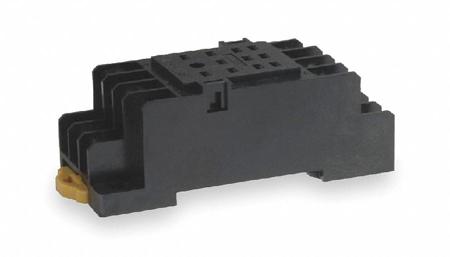 Relay Socket Square 11 Pins 5 A