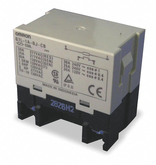 H8132 Enclosed Power Relay 4 Pin 12VDC SPST-NO