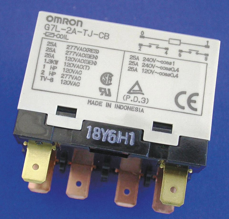 H8116 EnclosedPower Relay 24VDC DPST-NO 6Pin