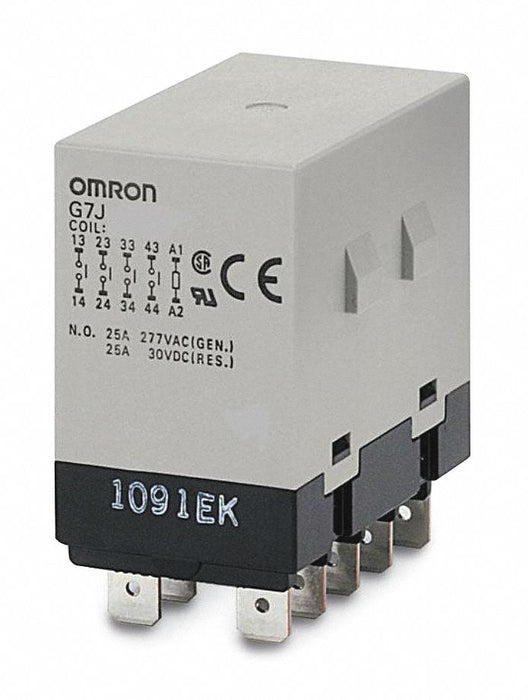 Enclosed Power Relay 10Pin 120VAC DPST