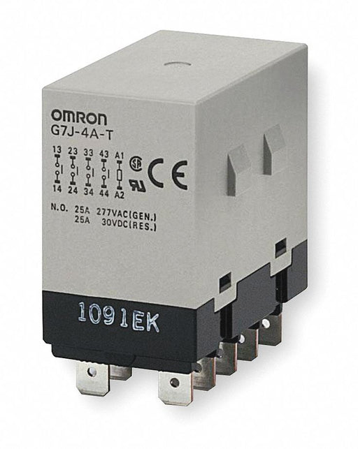 H8127 Enclosed Power Relay 10Pin 24VAC 4PST-NO