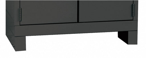 Cabinet Leg Kits Gray Steel BakedEnamel