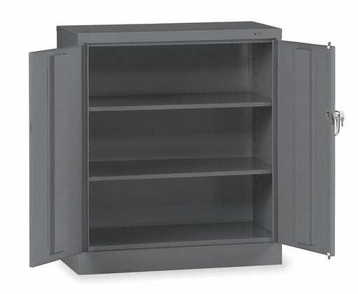 Storage Cabinet 42 x36 x18 MdGry 2Shlv