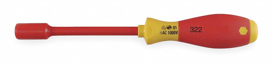 Solid Round Nut Driver 7/32 in
