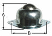 Ball Transfer Flange 1 Ball Dia.