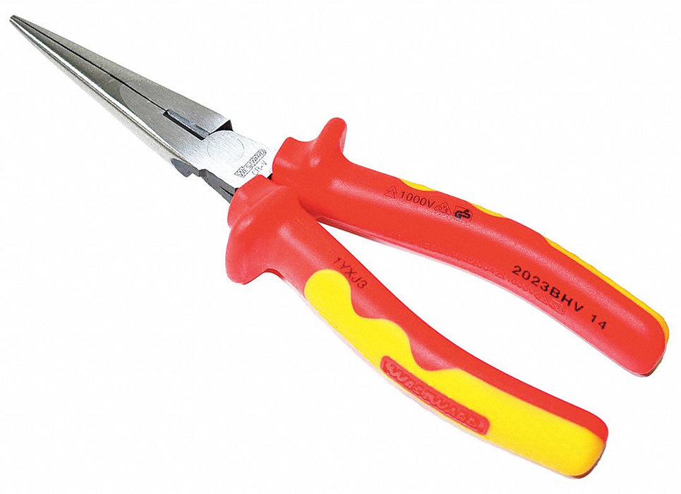Long Nose Plier 8-1/8 L Serrated