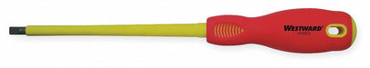 InsulScrewdriver Slotted 1/4in Round