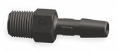Strt Nylon Barbed1/4 MNPT1/2 PK10