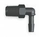 Elbow Nylon Barbed5/16 MNPT3/8 PK10