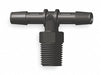 Tee Nylon MNPT3/8 Barbed3/8 3/8 PK10