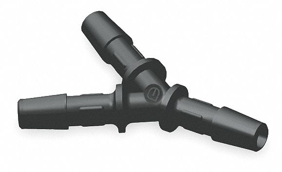 Wye Nylon Barbed3/8in PK10