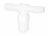 Tee HDPE Barbed3/8 3/8 MNPT1/2 PK10
