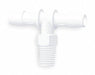 Tee PP MNPT3/4 Barbed3/4 3/4 PK10