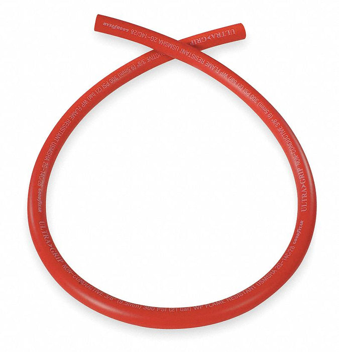 Push-On Hose 1/4 ID x 250 ft L Red