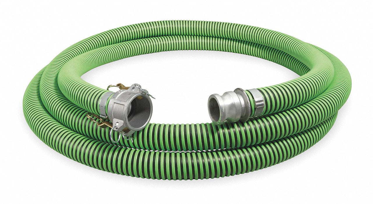 Water Hose 1-1/2 ID x 10 ft Green