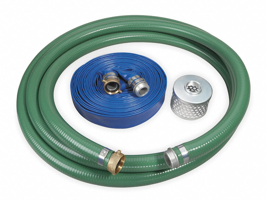 Pump Hose Kit 1 1/2 Connect W/ Strainer