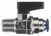 Manual 2-Way Ball Valve NPT Nickel