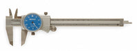 N1164 Dial Caliper 6 In 0.100/Rev Blue Face